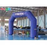 Inflatable Race Arch 210D 6m 20ft Blue Giant Inflatable Arch Start Finish Line