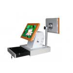 Red POS / Cash Register Touch Terminal , LCD TFT Monitor Touchscreen 15