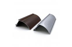 China T6 Architectural Aluminium Profiles Venetian Blind Components Curtain Rail Material supplier