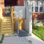 250kg Hydraulic Wheelchair Lift Climbing Stair Wheelchair Elevator for sale