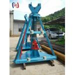 HydraulicColumnTypeCableReelStandAdjustable08mTo20mHeightForHVProjects