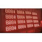 2 Lines Led Gas Station Sign With Price Name IP65 Waterproof