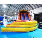 Adult Outdoor Inflatable Water Slides Playground Jumping Castle for sale