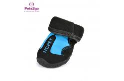 China 16.5cm Rubber Bottom Reflective Strip Dog Paw Shoes supplier