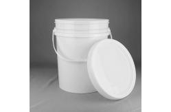 China Durable Plastic Buckets With Handle And Lid For Convenient Storage supplier
