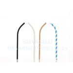 Disposable Bendable Paper Straws Juice Milkshake Smoothie Paper Straws for sale