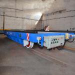 Electric Customized 30 Tons Rail Transport Flat Trolley Apply For Painting Workshop for sale