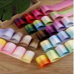 Polyester-Cotton Print Ribbon Hair Bows Material for Gift Wrap and Flower Accessories for sale