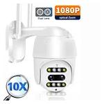 4MP Dual Lens 10X Zoom Smart Home Surveillance Camera Video Playback Nanny Baby Security Monitor Security Camera for sale