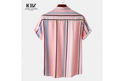 China Adult Viscose Printed Design 100% Cotton Hawaiian Shirts for Summer Beach Wear supplier