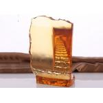 Amber Colored Glaze Trophy Cup For School Elite Reputation Proforma Invoice for sale