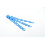 PVC Strips with Holes Plastic Tie Custom ABS PP Pet Trim