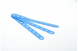 China                    PVC Strips with Holes Plastic Tie Custom ABS PP Pet Trim              supplier