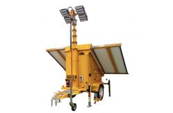 China Security Emergency Lighting Tower Solar LED Light Tower For Building Lighting supplier