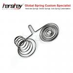 Steel Material Custom AA Battery Contact Spring Nickel Finish for sale