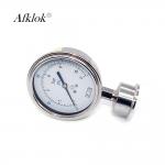 63mm Stainless Steel Sanitary Psi Pressure Gauge Price for sale