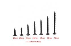 China Black Drywall Screw Bugle Head Plastic Zinc Plated Screws For Gypsum Board supplier