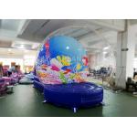 Safety Inflatable Bubble Tent / Inflatable Snow Globe 0.65 Mm PVC Tarpaulin for sale