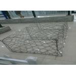 PVC coated Retaining Wall 2x1x1 Gabion Fencing System for sale