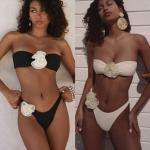 Striped Vacation Bikini - Quality Swimwear for Your Next Getaway for sale