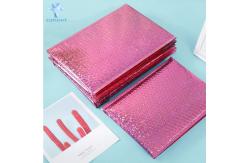 China Custom Printed Bubble Envelope Mailing Bags Poly Holographic Bubble Mailers supplier