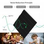 Soundproofing Acoustic Polyester Fiber Sheets Polyester Sound Absorption Panels