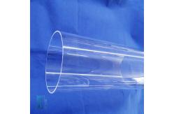 China Heat Resistant Quartz Glass Cylinder Fused Silica Transparent Quartz Tubes supplier