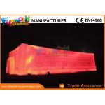 Large Outdoor LED Inflatable Cube Tent for Wedding / Camping for sale