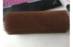 China Aluminum Metal Coil Drapery , Chain Link Drapery For Architectural Declaration supplier