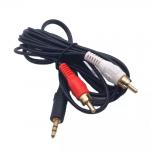 Copper RCA To 3.5 MM Jack Audio Video Cables For TV DVD RCA for sale