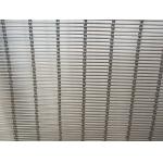 Decorative Wire Mesh Screen , Decorative Mesh Panels Golden Color for sale