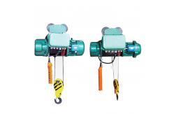 China 3M Electric Wire Rope Crane Hoist With Remote Control supplier