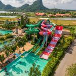 High Speed Water Slide Thrilling Aquatic Playground Equipment