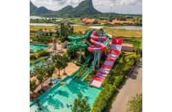 China High Speed Water Slide Thrilling Aquatic Playground Equipment supplier