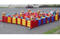 China Inflatable Maze Games, Inflatable Tunnel Maze Game For Adults supplier