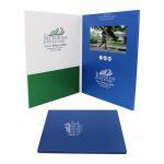 TFT Color Video Brochure Business Card UV Printing 7 Inch 1GB Memory for sale
