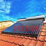 250L Pressure Solar Water Heater 30tubes High Pressure Heat Pipe Solar Collector for sale
