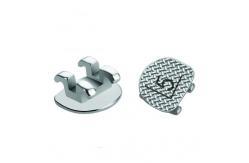 China Orthodontic Passive Self Ligating Brackets Crystal Sapphire Braces 345 Hook supplier