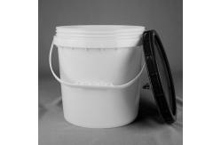 China Sea Food Packaging Plastic Food Bucket 8L 25cm Height With Screw Lid supplier