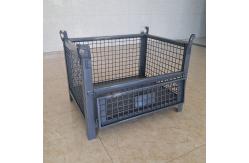 China ISO RAL Galvanised 110kg 4 Layers Stackable Steel Wire Cages supplier