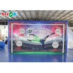 Inflatable Soccer Goal Durable Inflatable Sports Games PVC Tarpaulin Outdoor Shooting Door for sale