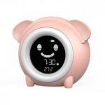 OEM ODM Simulation Color Changing Alarm Clock cartoon dog for sale