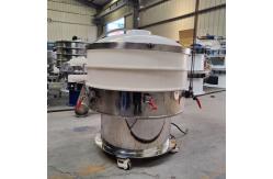 China Liquid Plastic Vibrating Screen Electric Automatic Sifter 500 Mesh supplier