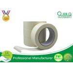 Low Adhesive White Colored Masking Tape  Length Single Side for sale