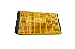 China Polyurethane Tensioned Screens Mats For Stone Tensioned Polyurethane Screen supplier