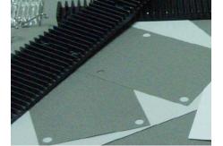 China High Temperature Thermal Insulation Materials for Led PVB Board Silicone Thermal Pad supplier