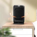 USB Powered Desktop Heater Fan Air Purifier Combo ABS PC Anti Flaming Material for sale