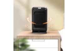 China USB Powered Desktop Heater Fan Air Purifier Combo ABS PC Anti Flaming Material supplier