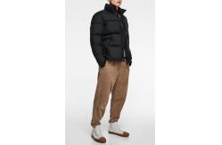 China Custom Mens Black Polyester Outdoor Puffer Jacket for Winter supplier