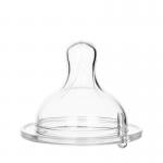 Transparent Liquid Silicone Wide Neck Feeding Bottle Nipple for sale
